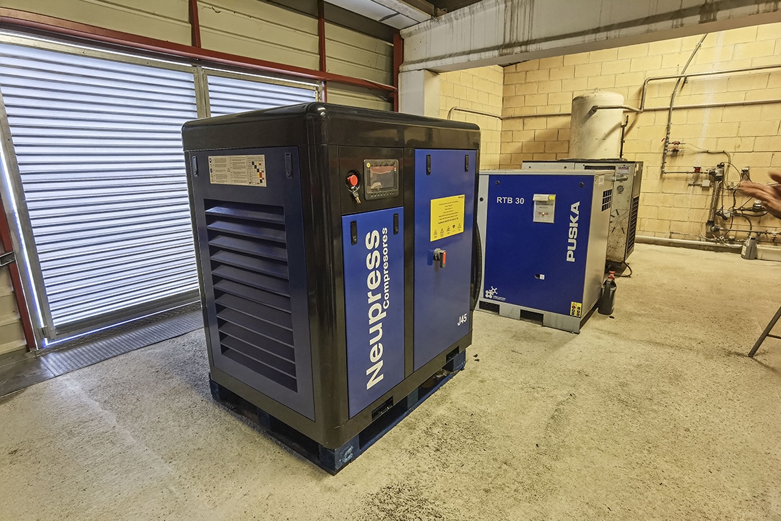 Compresor de tornillo